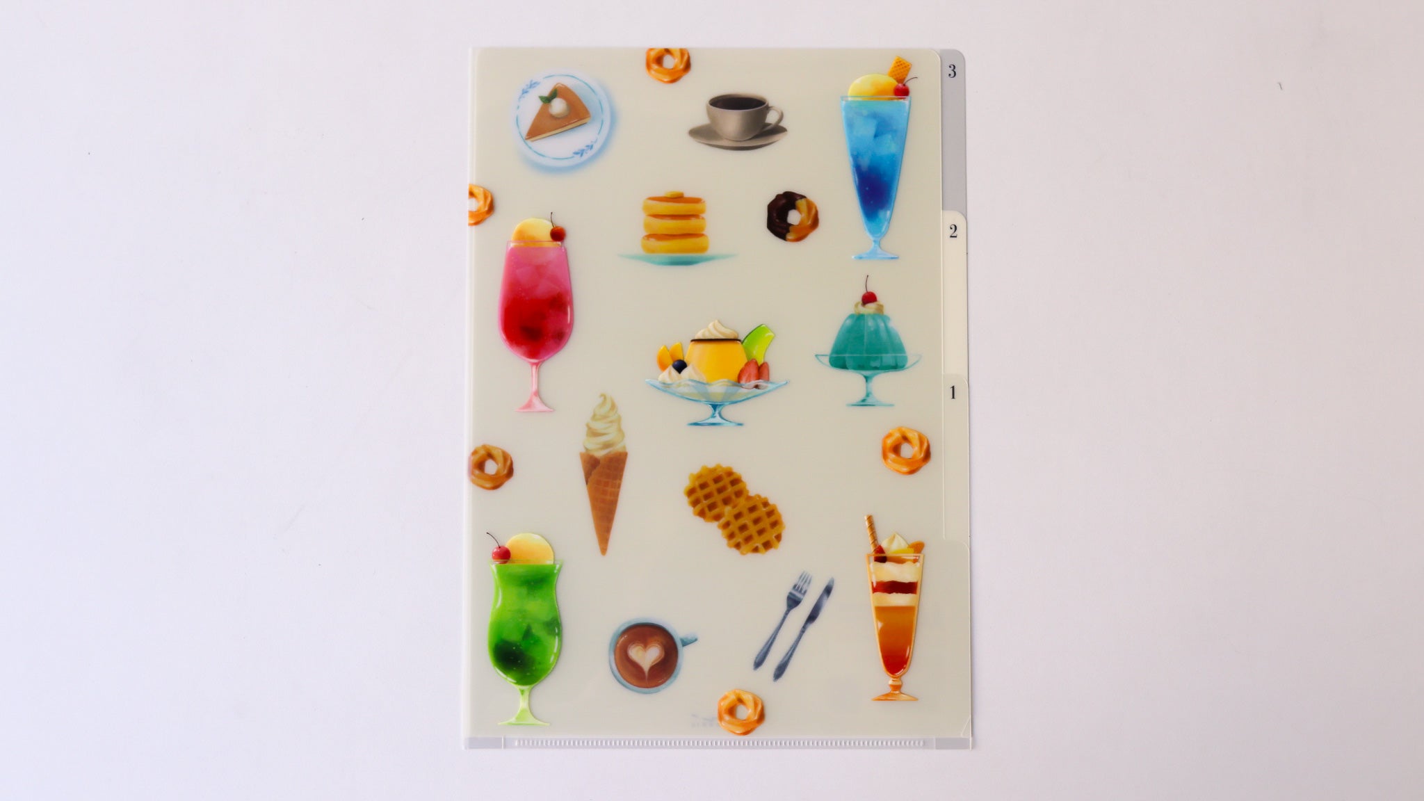 3 Pocket Clear Folder