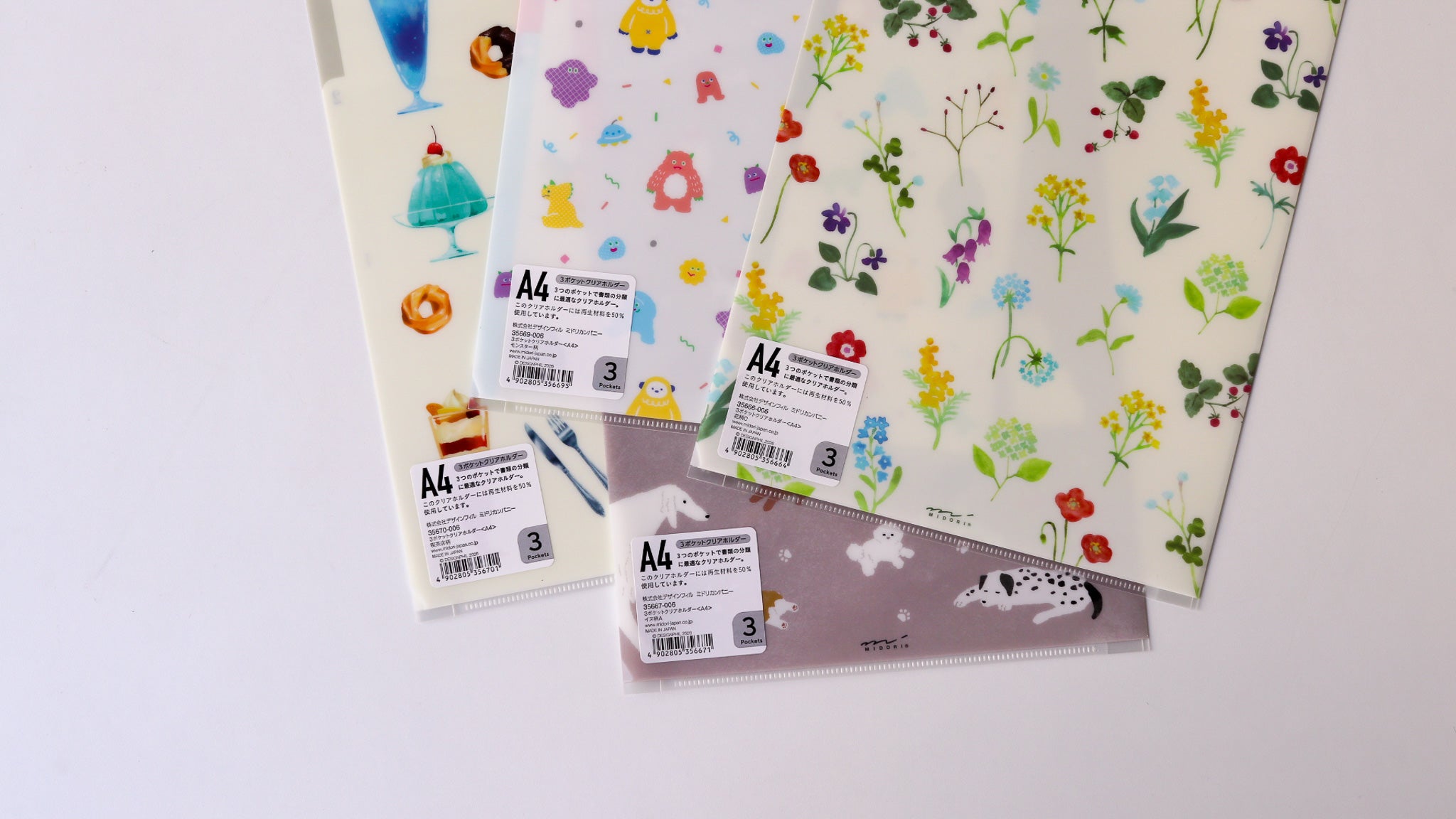 3 Pocket Clear Folder
