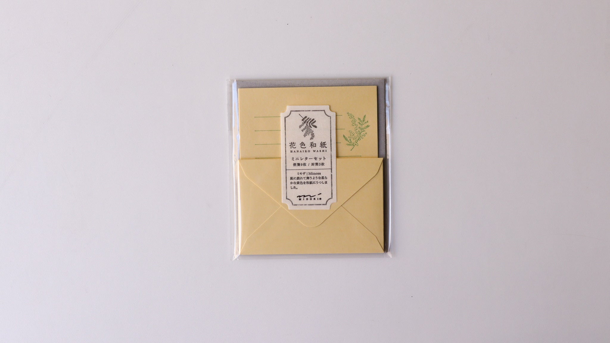 Mini Midori Letter Set - Floral Color Washi Paper