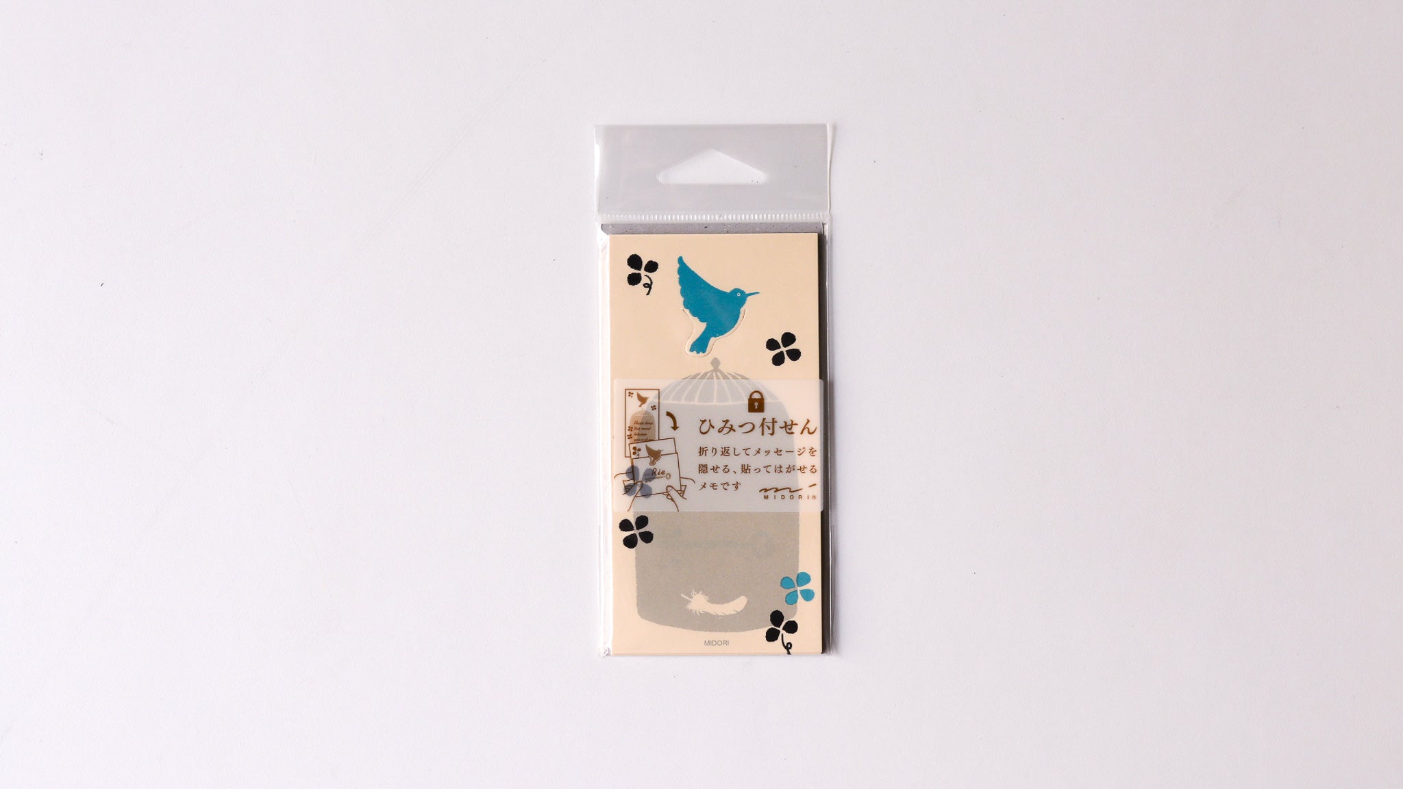 Sticky Memo Secret Blue Bird