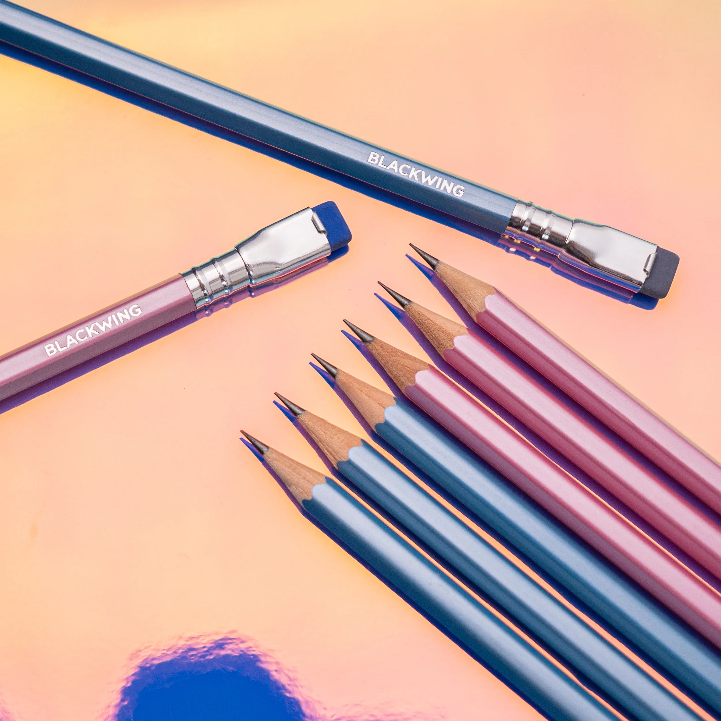 SET OF 12 Pencils - Pink Pearl