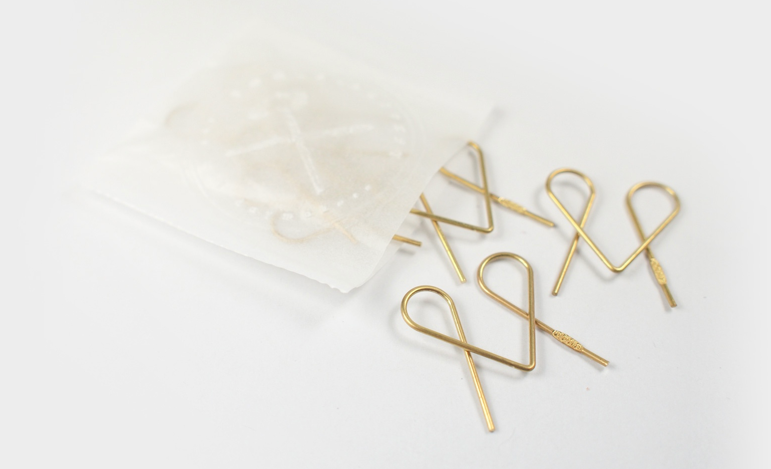 Brass Paper Clips