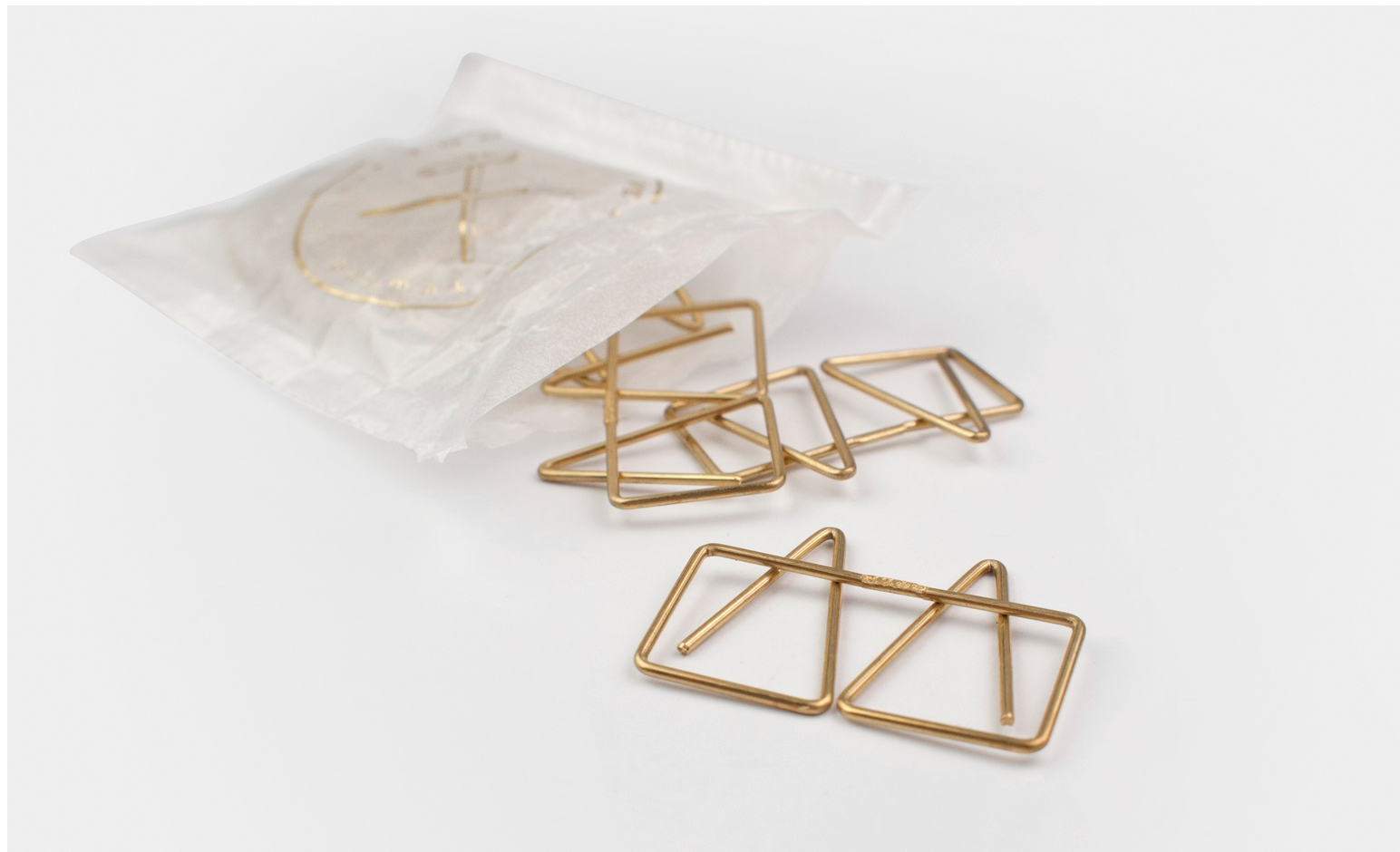 Brass Paper Clips