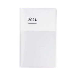 Jibun-Techo Diary 2024 A5 Slim - White
