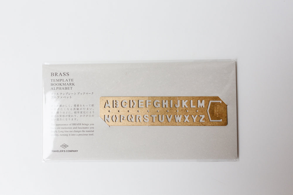 Lettering Guides - Brass