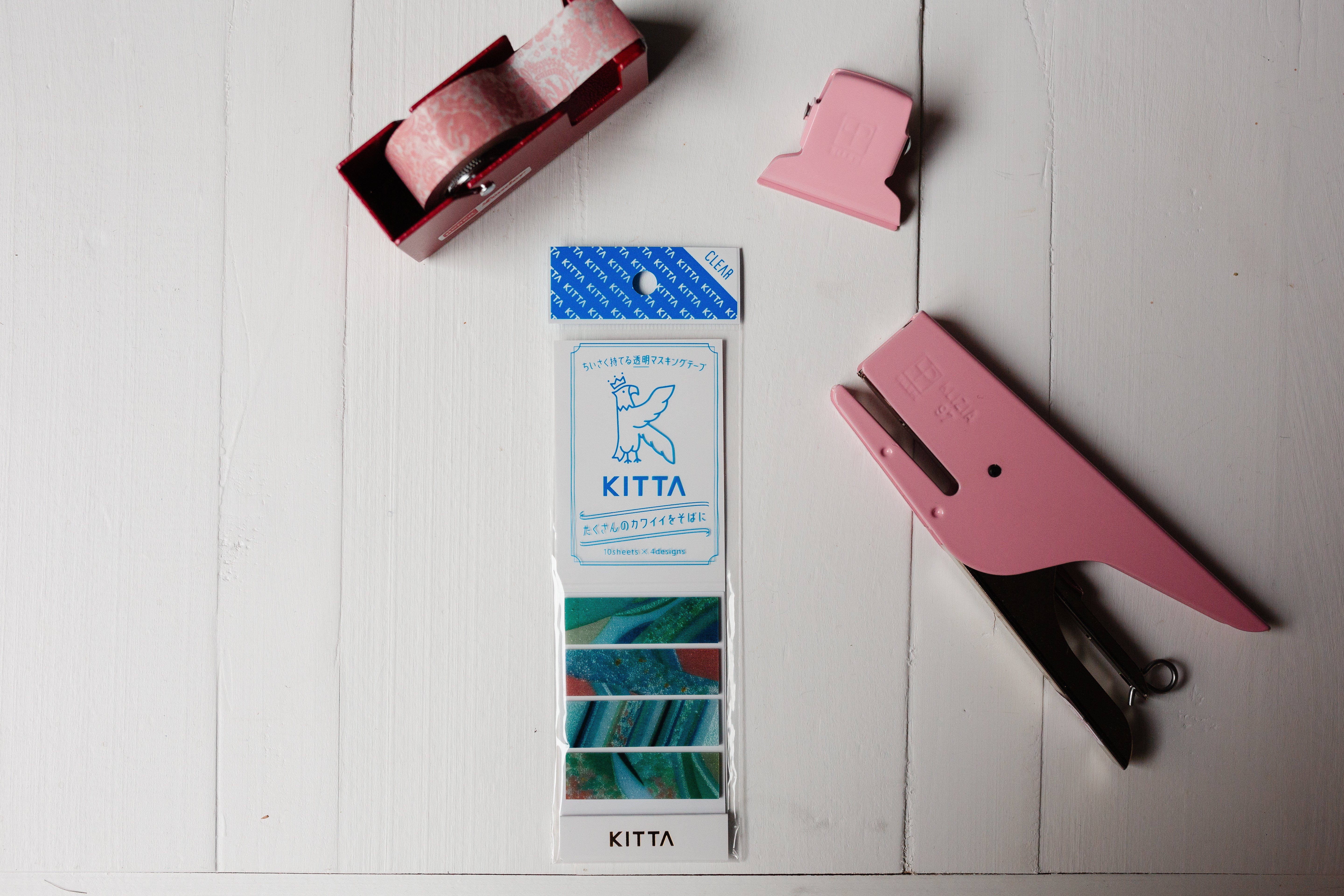 KITTA Washi Tape Sticky Note - Clear