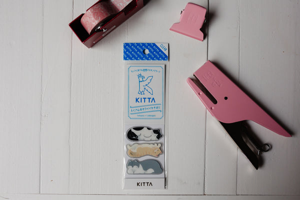KITTA Washi Tape Sticky Note - Clear