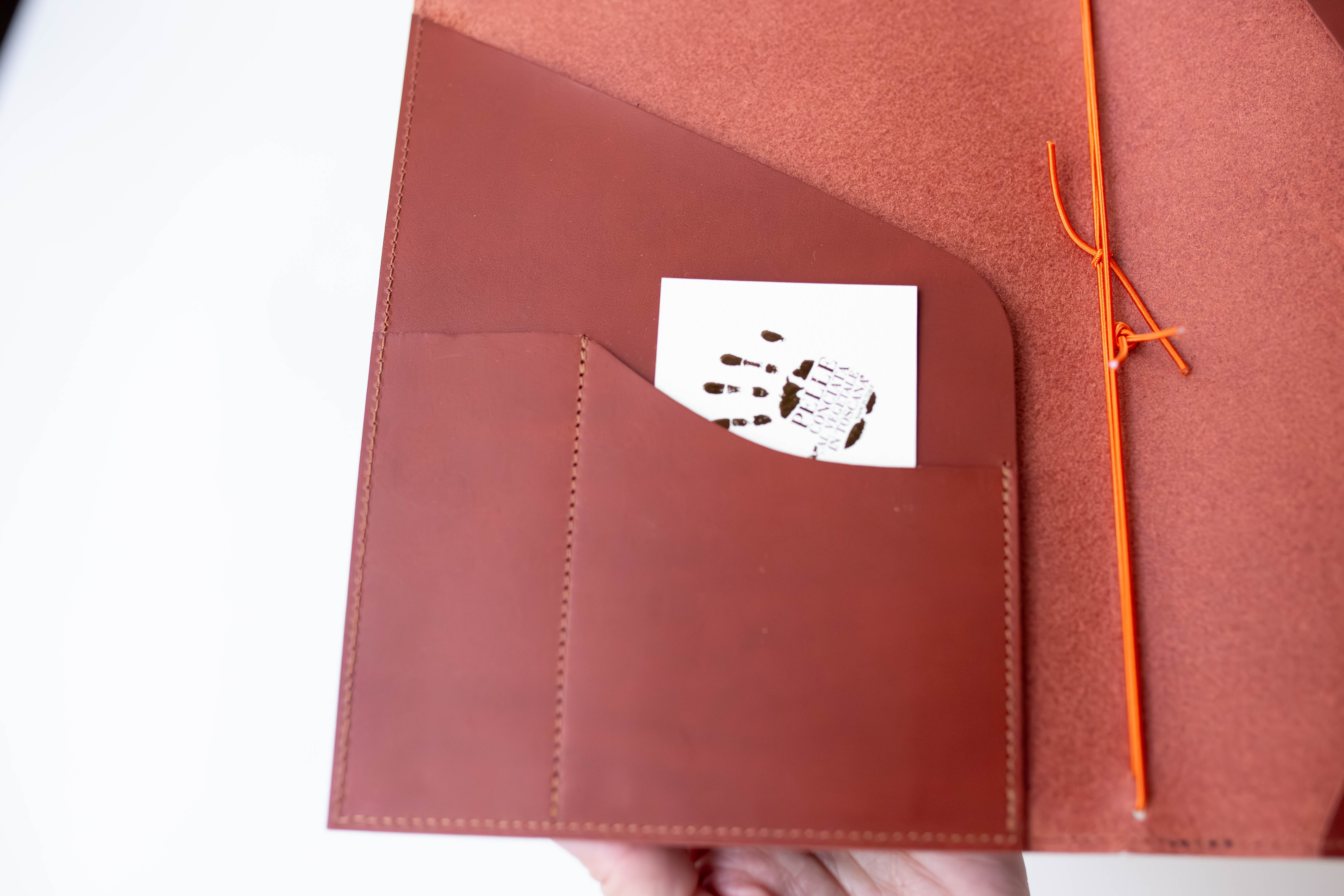 Le Portfolio | Leather Portfolio (Cognac) - A5