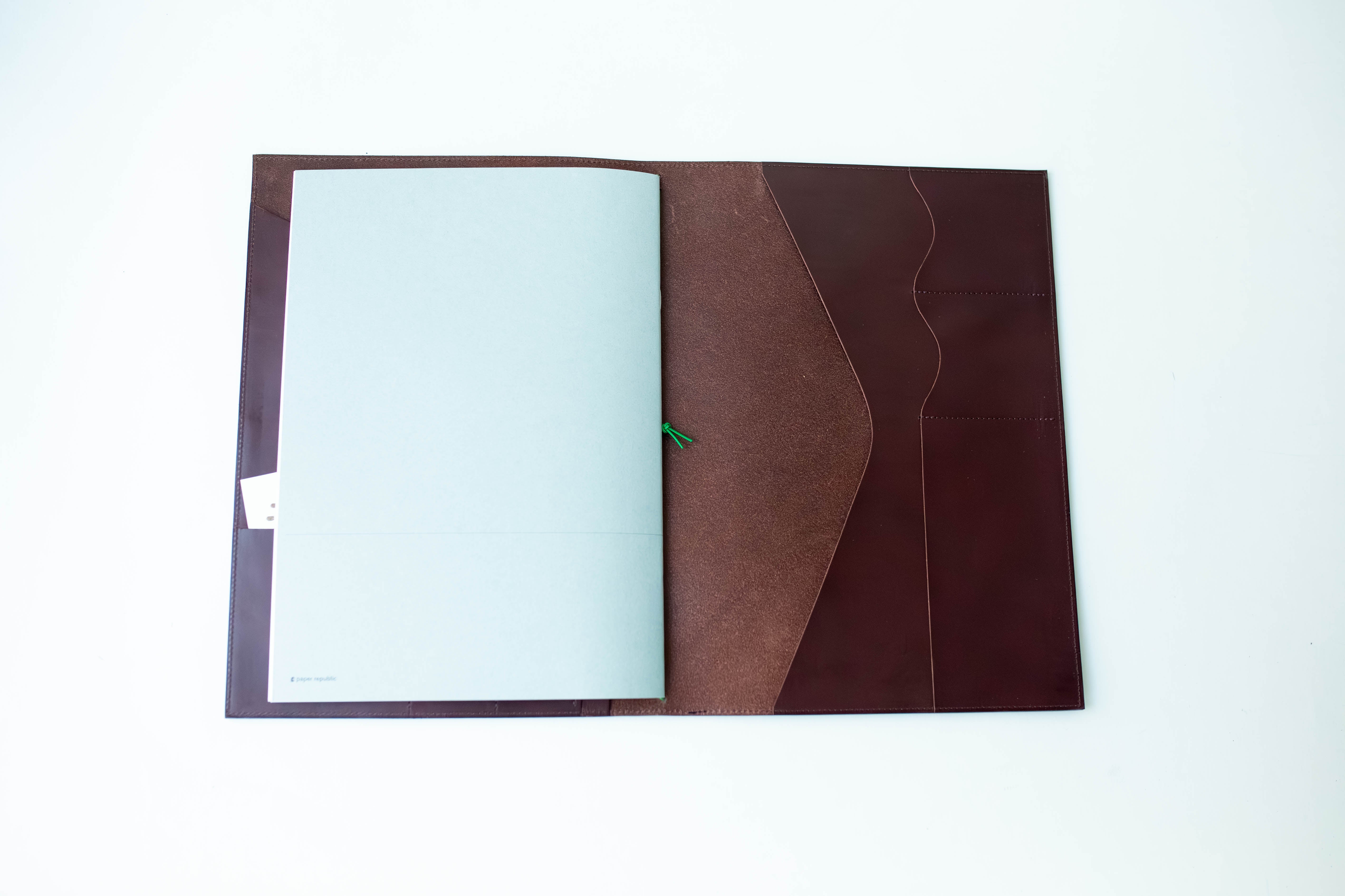 Le Portfolio | Leather Portfolio (Chestnut) - A4