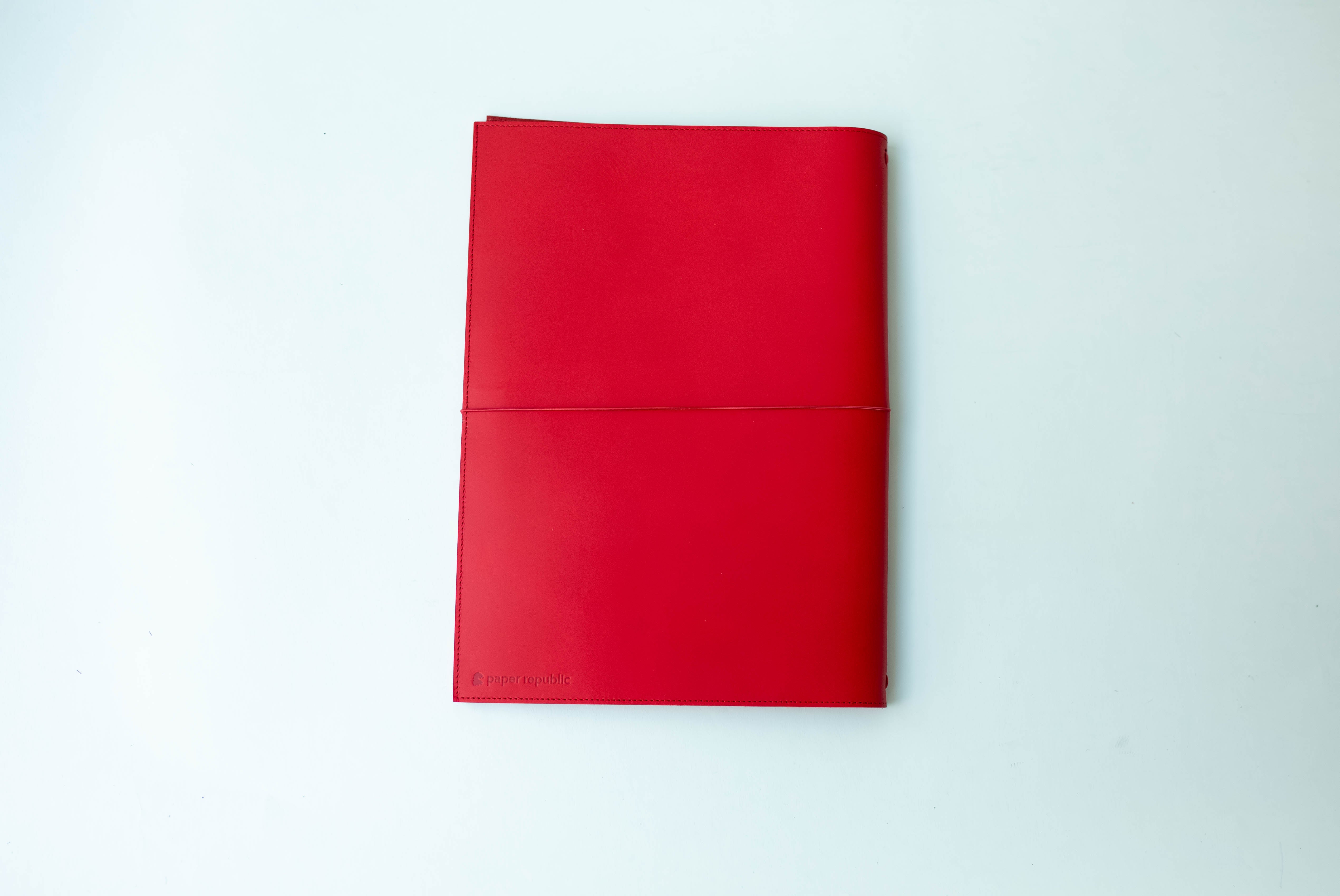Le Portfolio | Leather Portfolio (Red) - A4