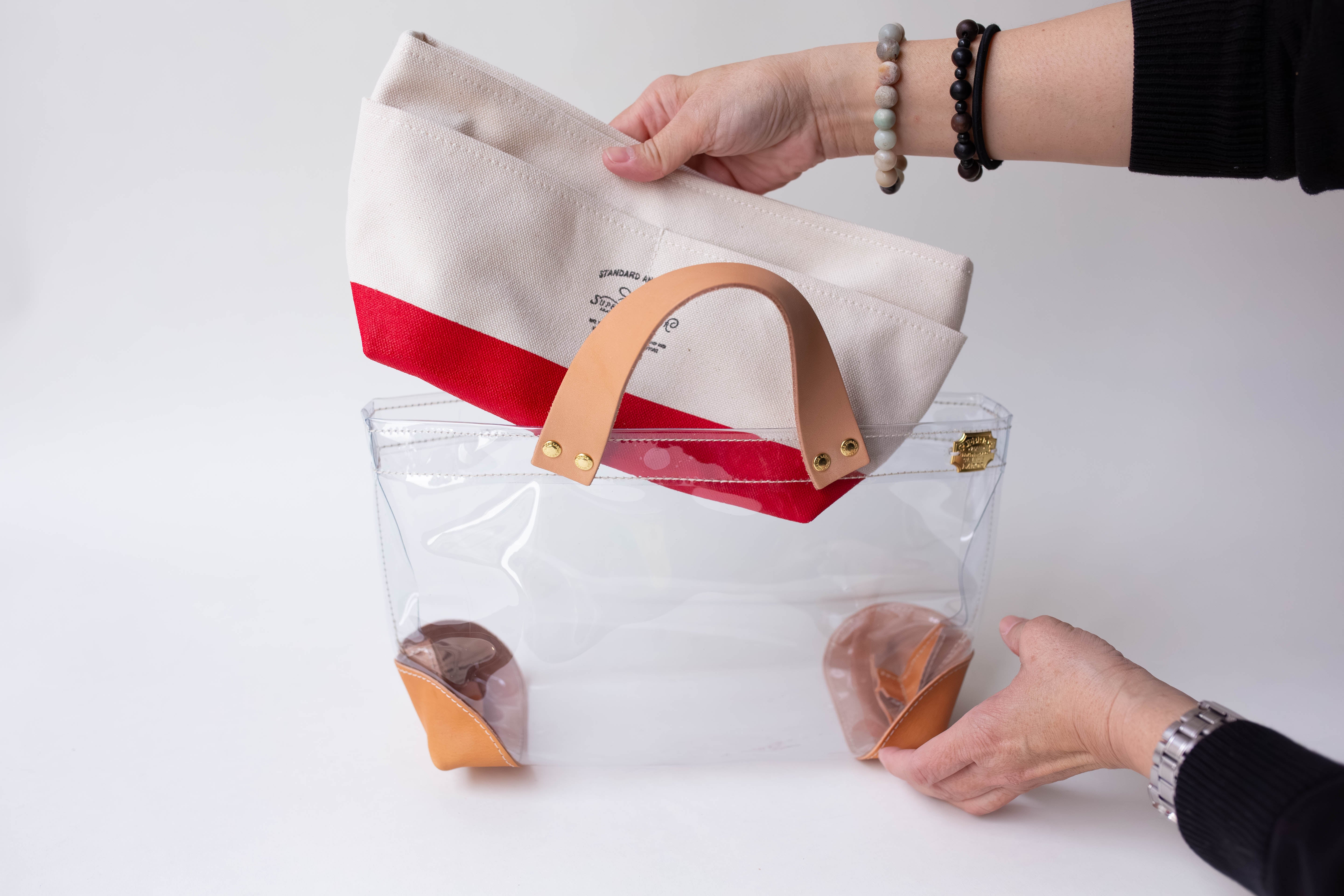 TSL See-Through Mini Tote