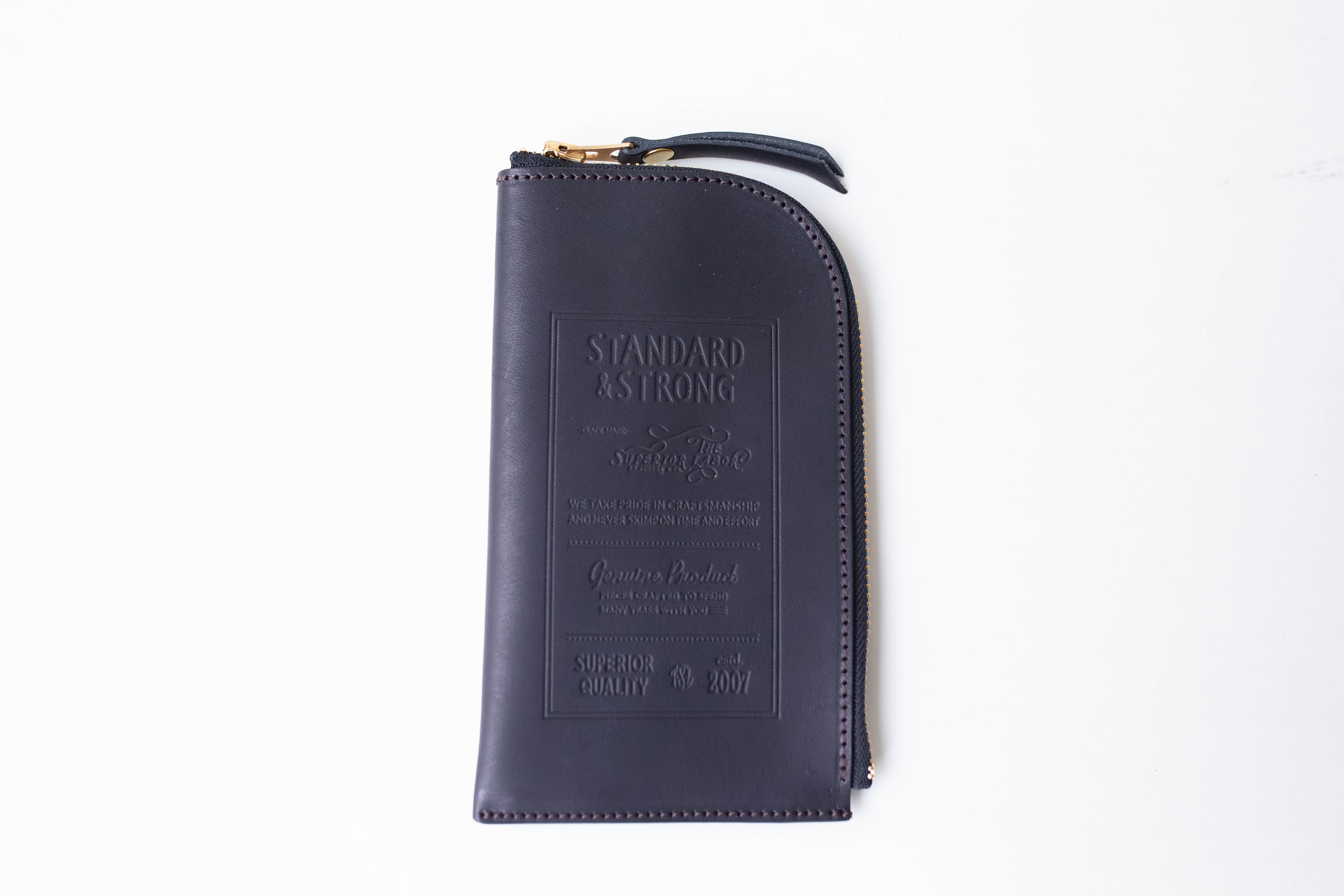 Leather Zip Case *Stamped Series*