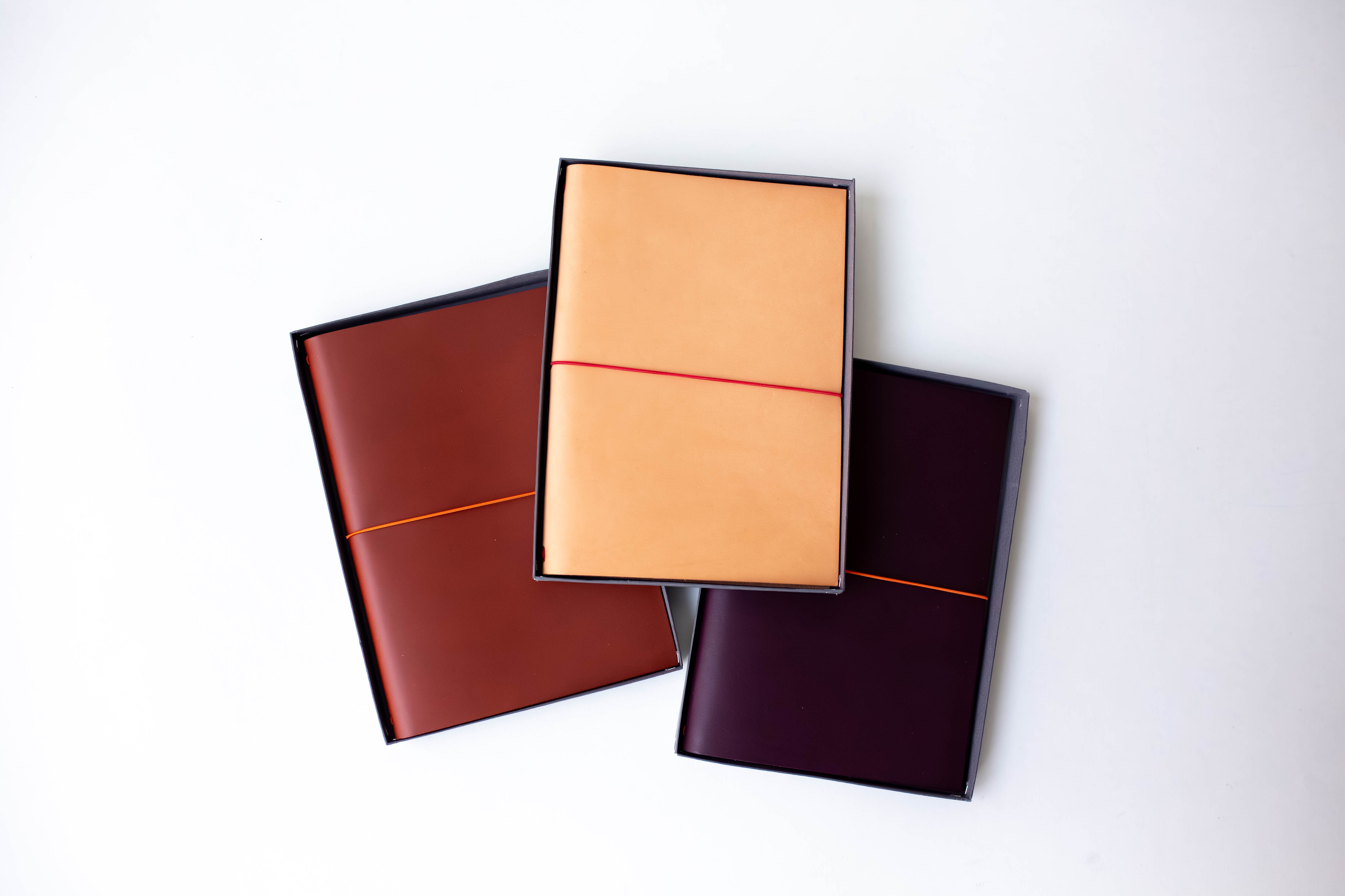 Grand Voyageur Leather Journal (Cognac) - XL