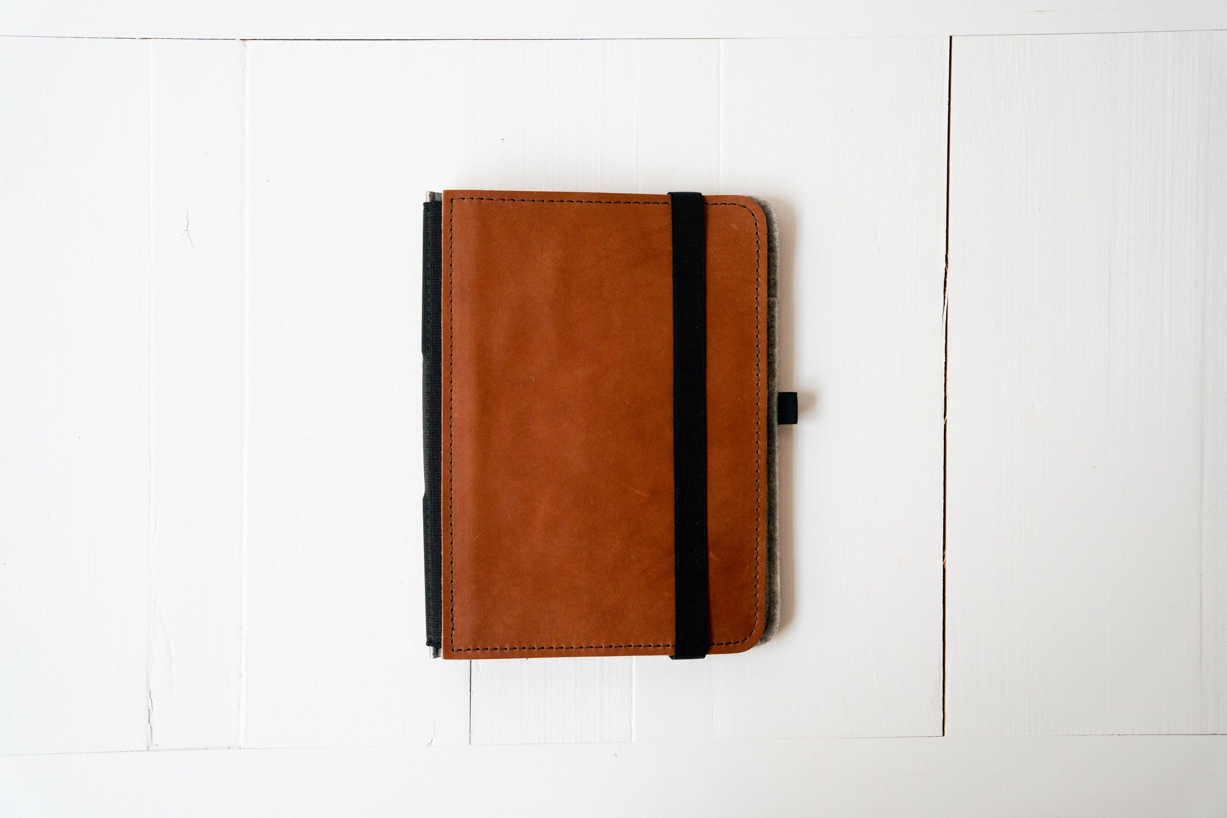 Taschenbegleiter BS 20 - A5 Medium (Dark Brown/Light Grey/Black)