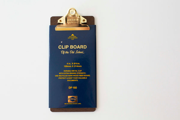 Old School Cheque Size ClipBoard