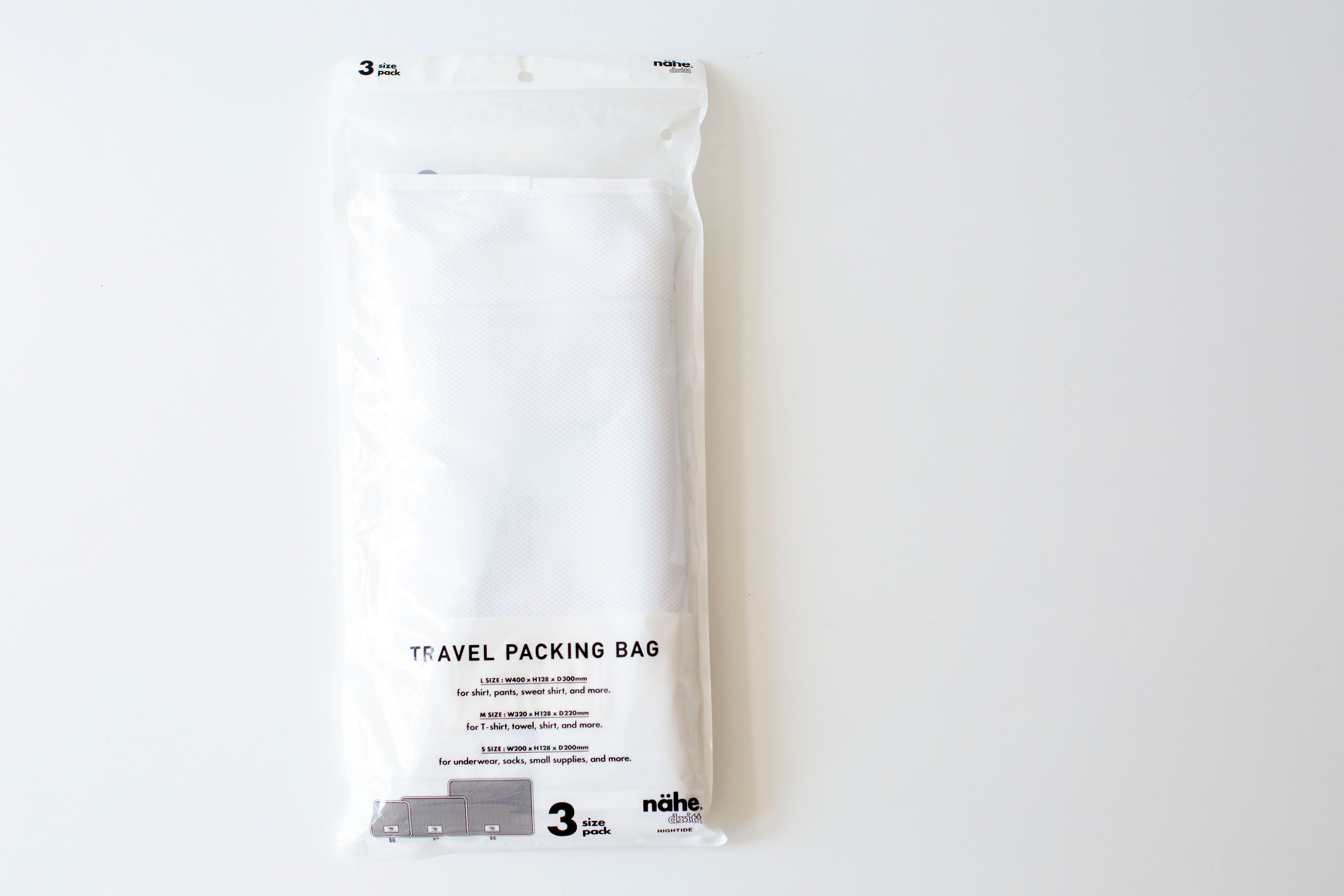 NÄHE Travel Packing Bag - Set of 3