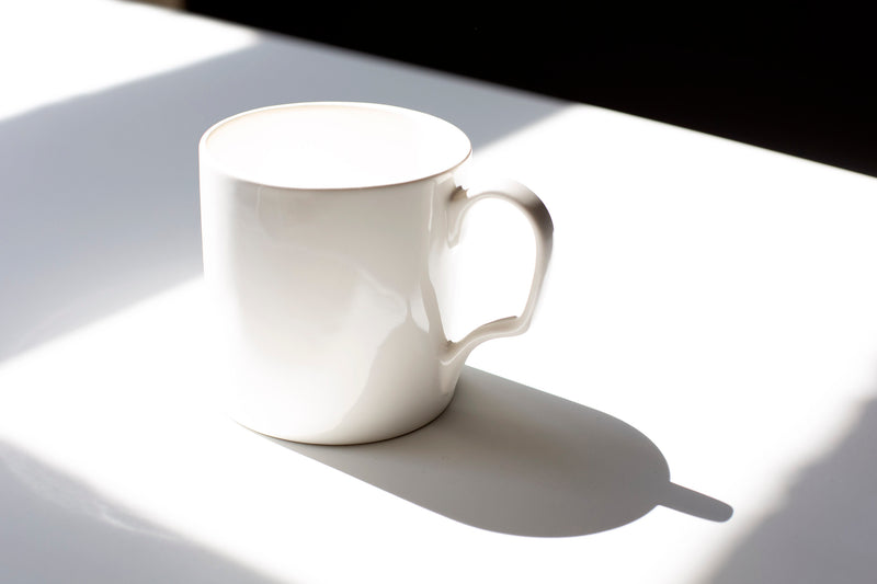 White Glaze Mug - Large
