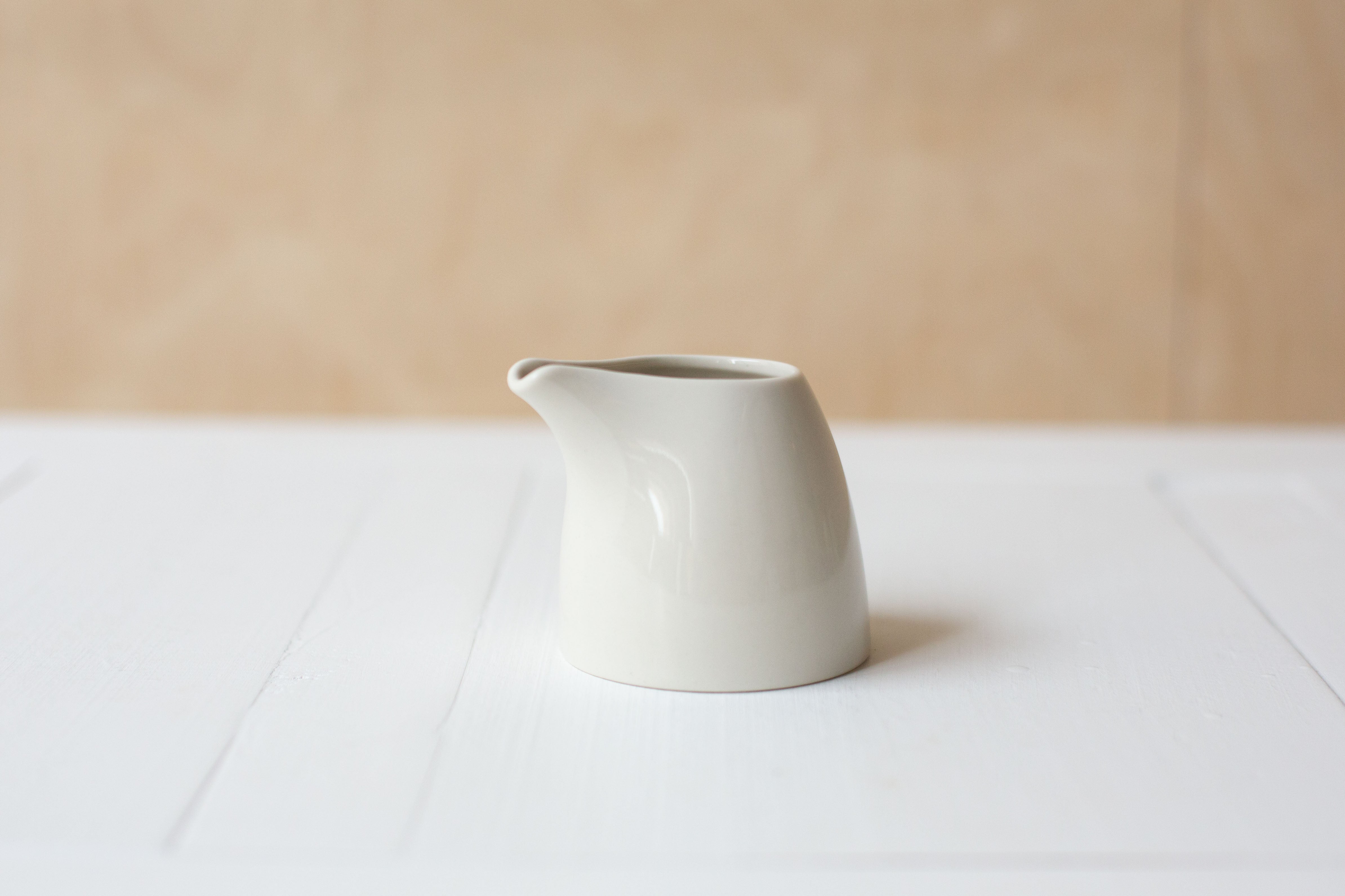 KINTO TOPO Milk Pitcher - 130 ml White