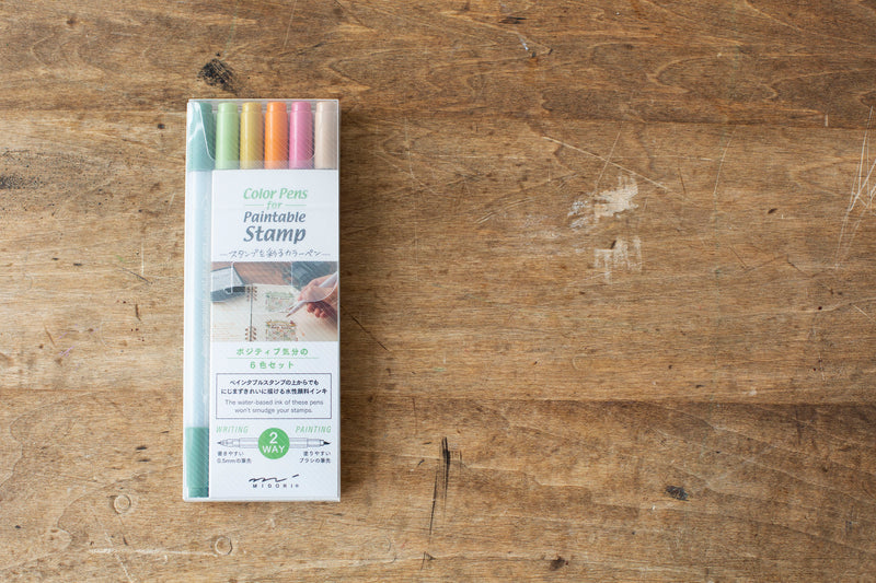 Color Pens for Paintable Stamp Positive