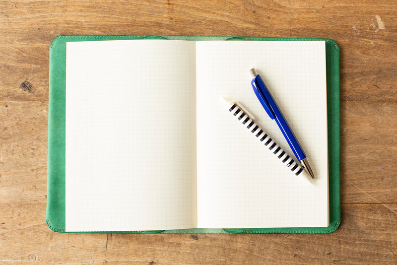 A5 Notebook Cover Matte Green