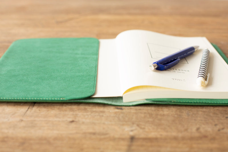 A5 Notebook Cover Matte Green