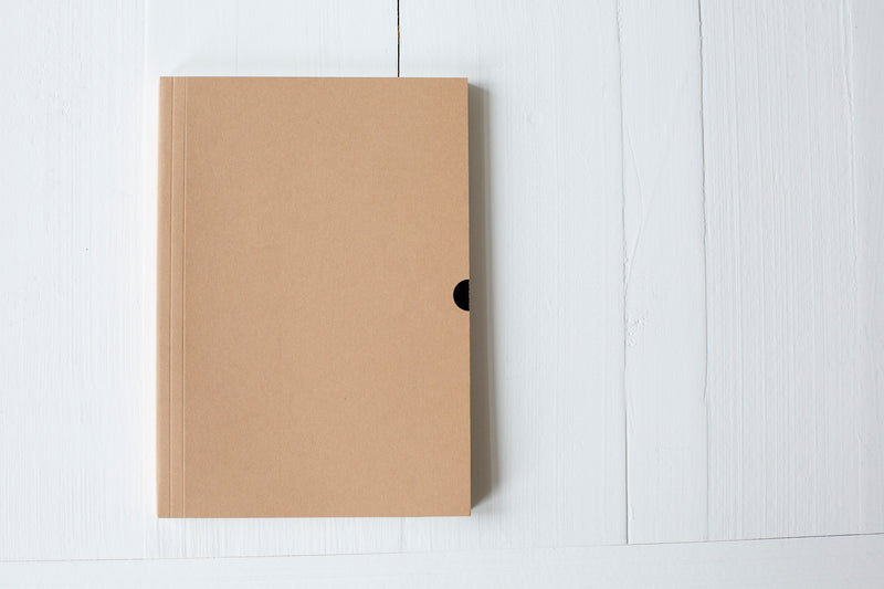 Mark + Fold Everyday Notebook Sand - Dot Grid