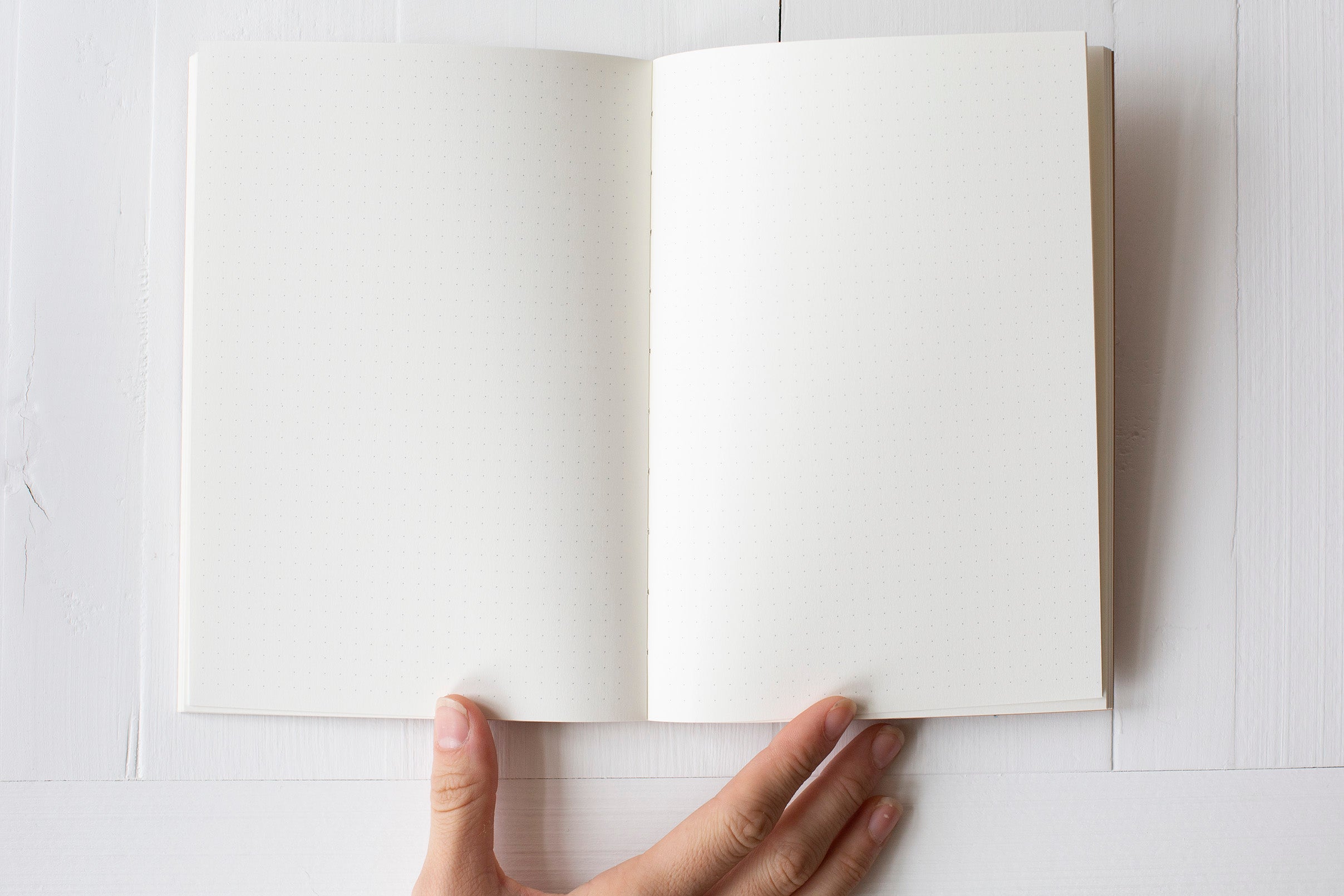 Mark + Fold Everyday Notebook Sand - Dot Grid