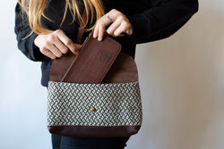 Jim Thompson Fabric Wallet Bag - Leda