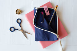 Filing Pouch A6 - Navy