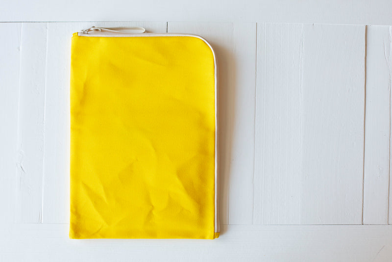 Filing Pouch A4 - Yellow