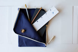 Filing Pouch A4 - Navy