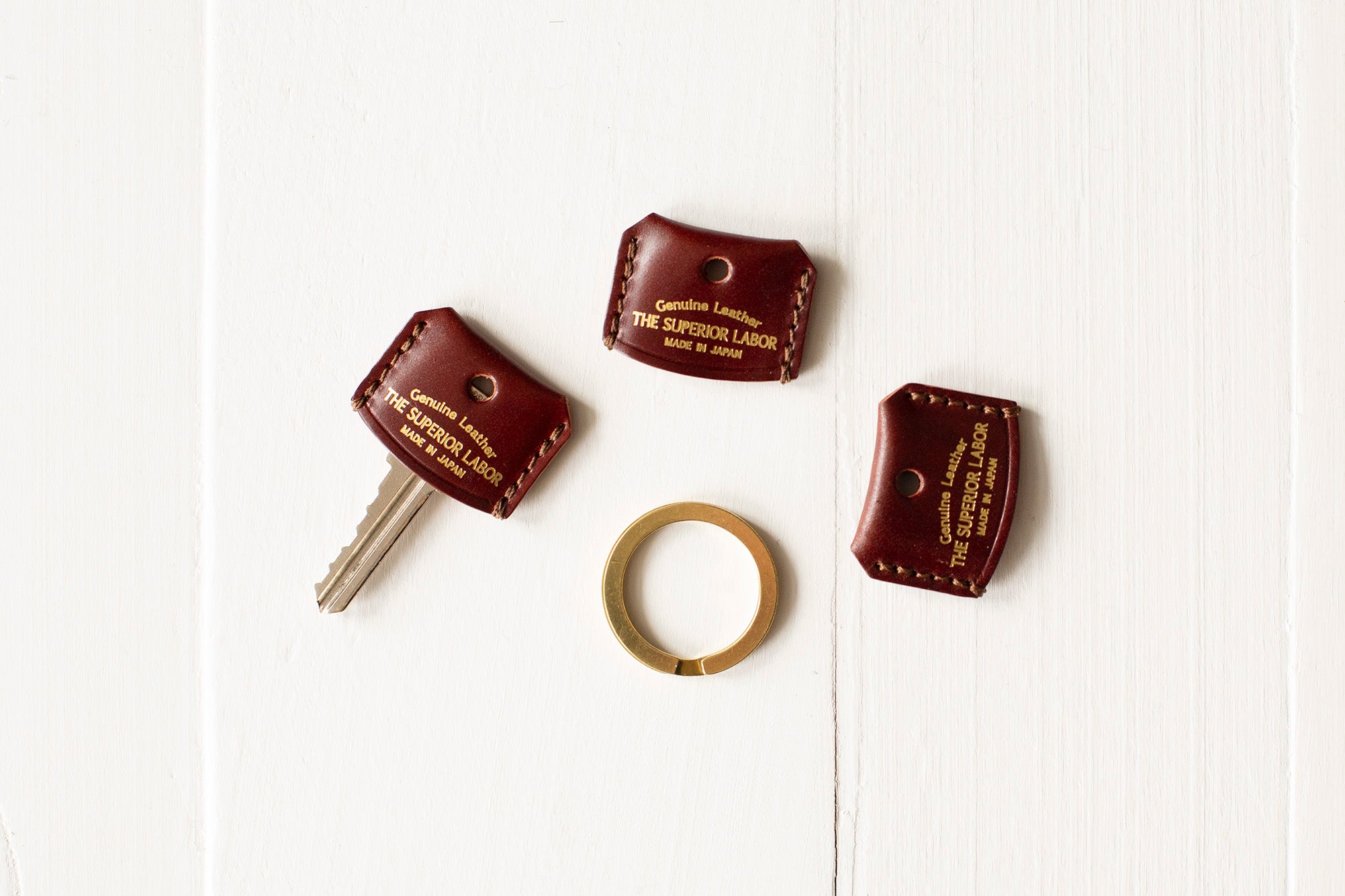 Cordovan Key Cover - Burgundy