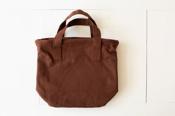 "Hello TSL" Tote Bag Mini - Brown
