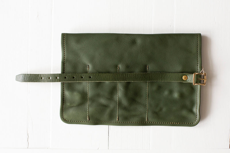 The Superior Labor Pen Roll Case 2022 New Year Collection - Green