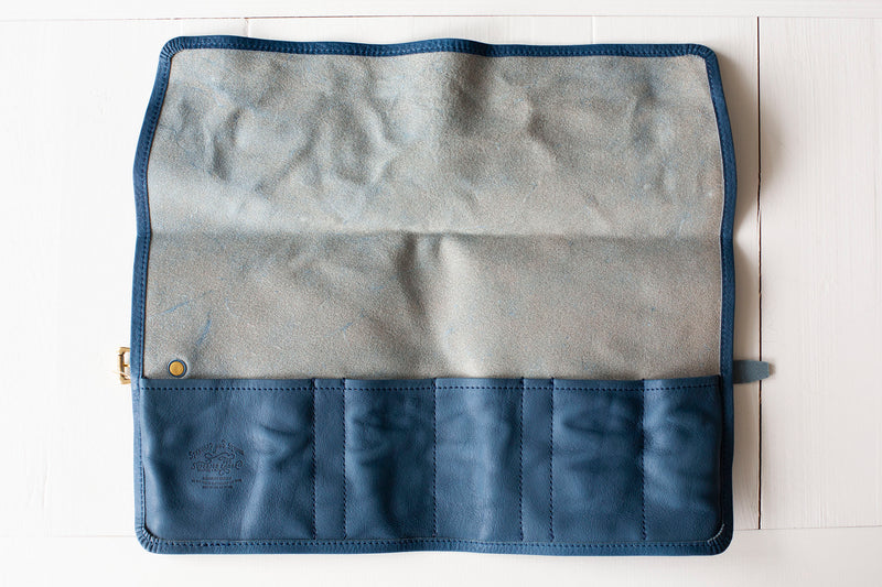 The Superior Labor Pen Roll Case Long 2022 New Year Collection - Blue