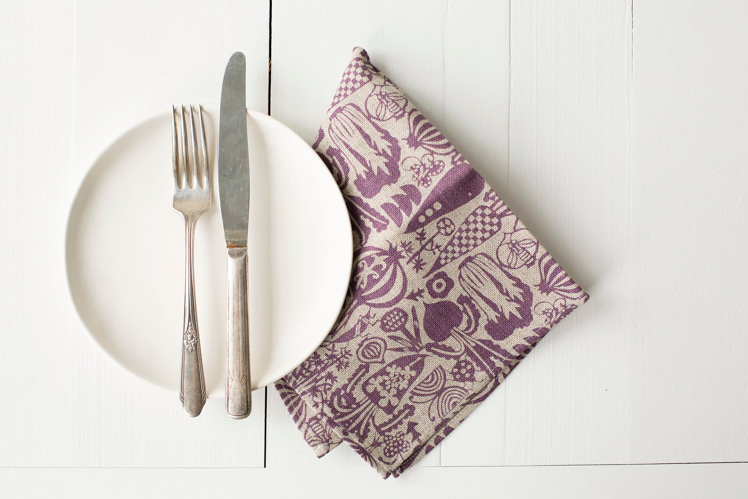 Veggie Dish Cloth - Purple