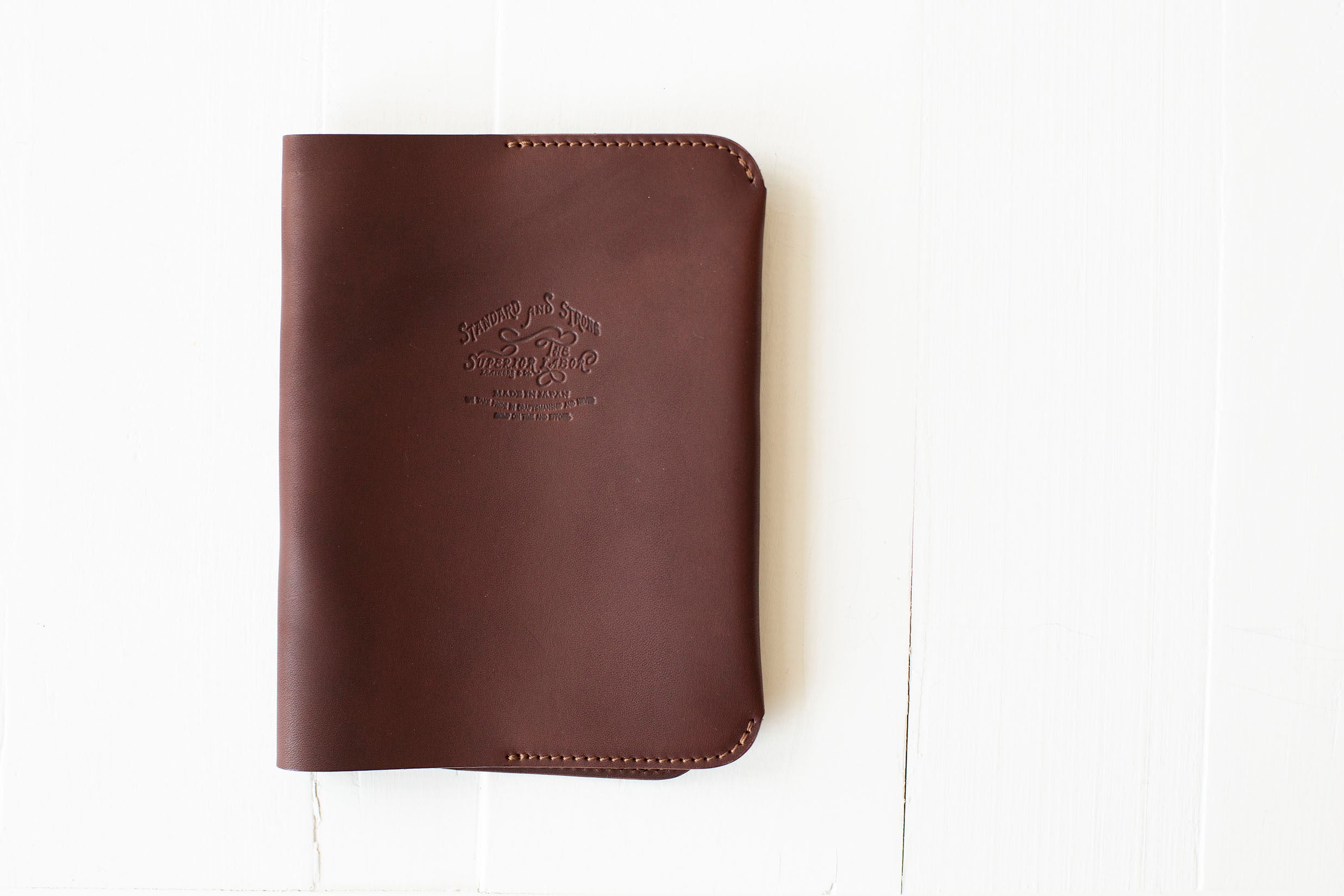 A6 Notebook Cover - Dark Brown