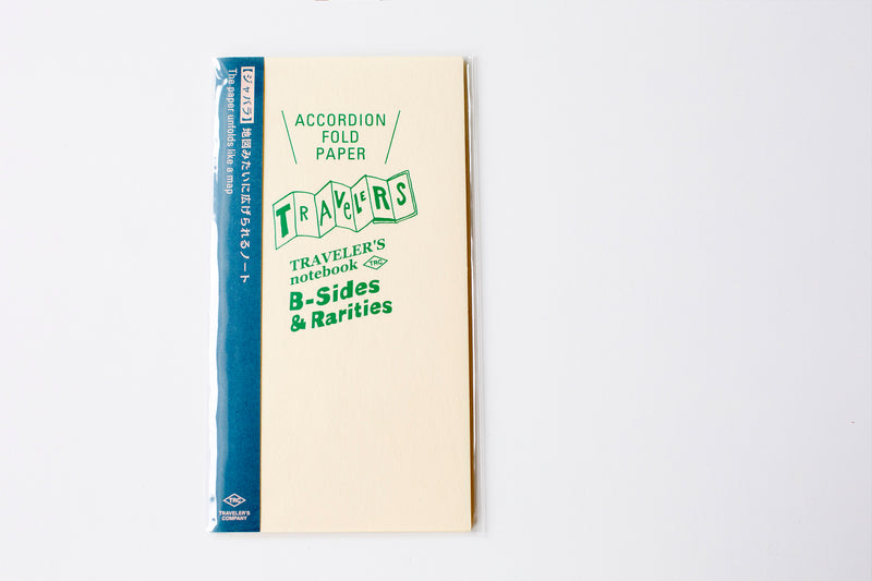 Traveler's Notebook Regular Size Refill - Accordion Fold Paper
