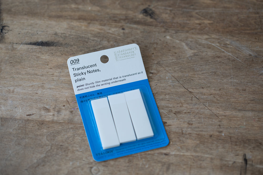 009 Translucent Sticky Notes - Plain 15 mm
