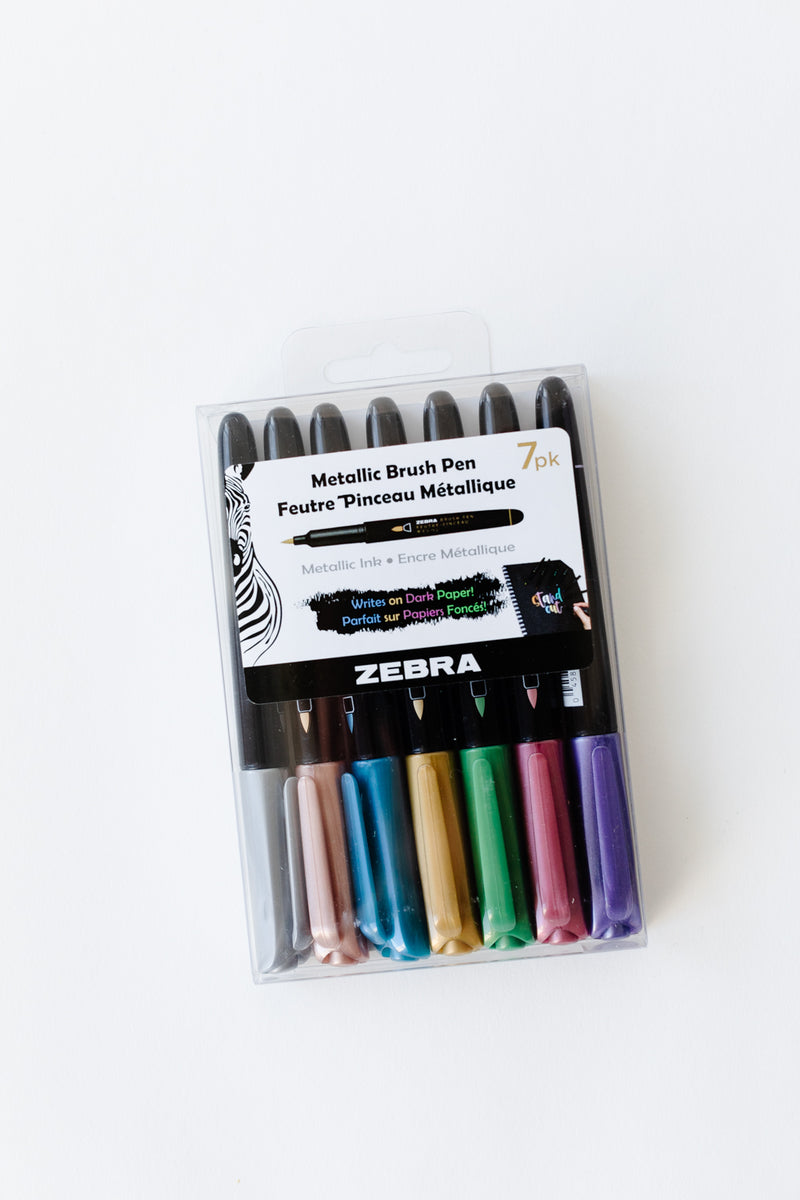 Metallic Brush Pen – 26 Market