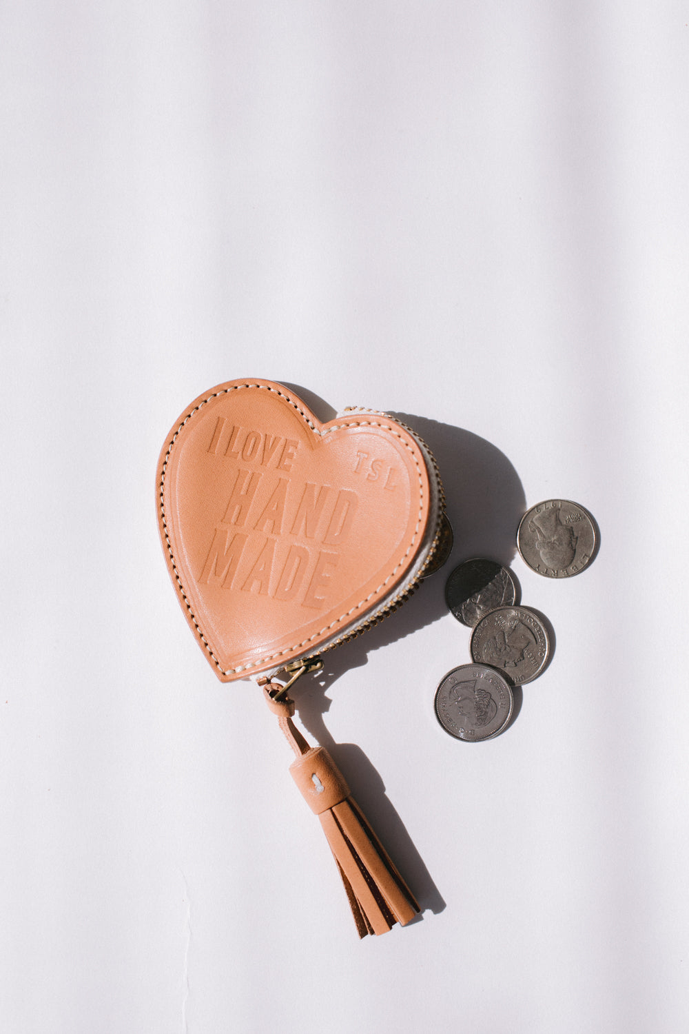 I LOVE HANDMADE Coin Case