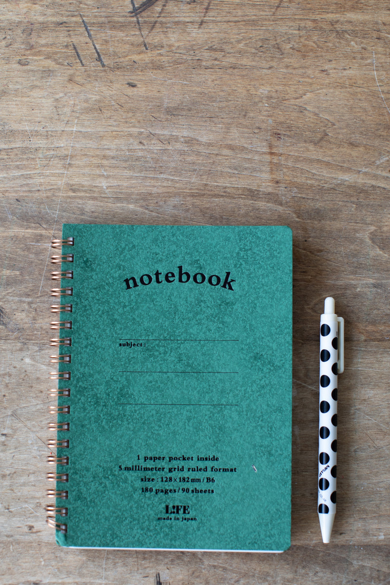 Spiral Pocket Notebook B6