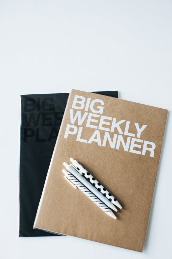 Big Weekly Planner