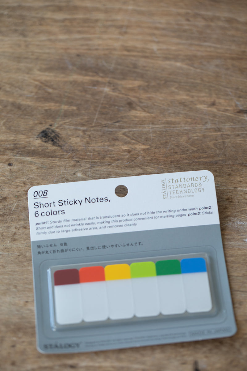 Stalogy Thin Sticky Notes - 12 Colors