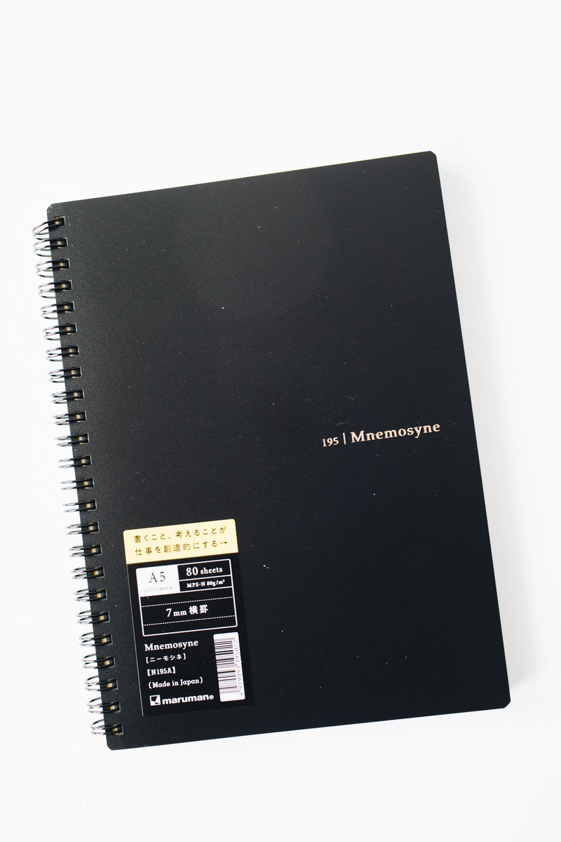Maruman Mnemosyne A5 Notebook - Lined