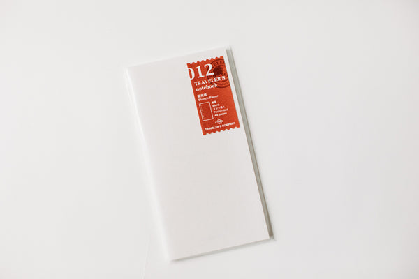 Traveler's Notebook Regular Size Refill - 012 Sketch Paper
