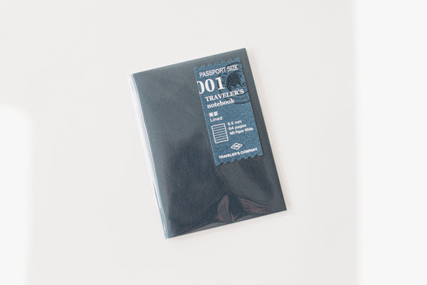 Traveler's Notebook Passport Size Refill - 001 Lined