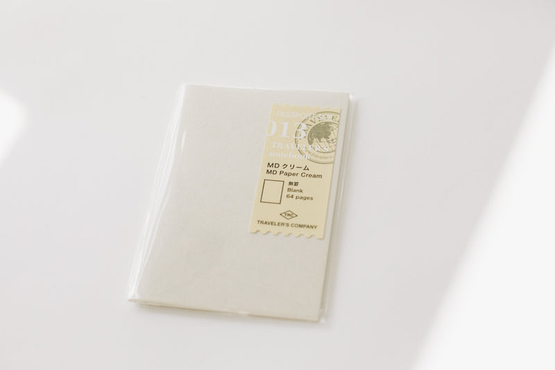 013 MD Paper Cream - Passport Size Refill