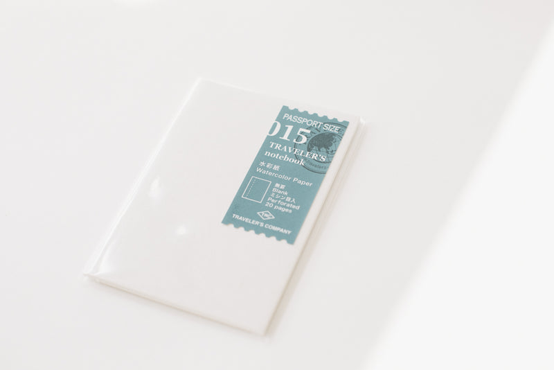 Traveler's Notebook Passport Size Refill - 015 Watercolor Paper