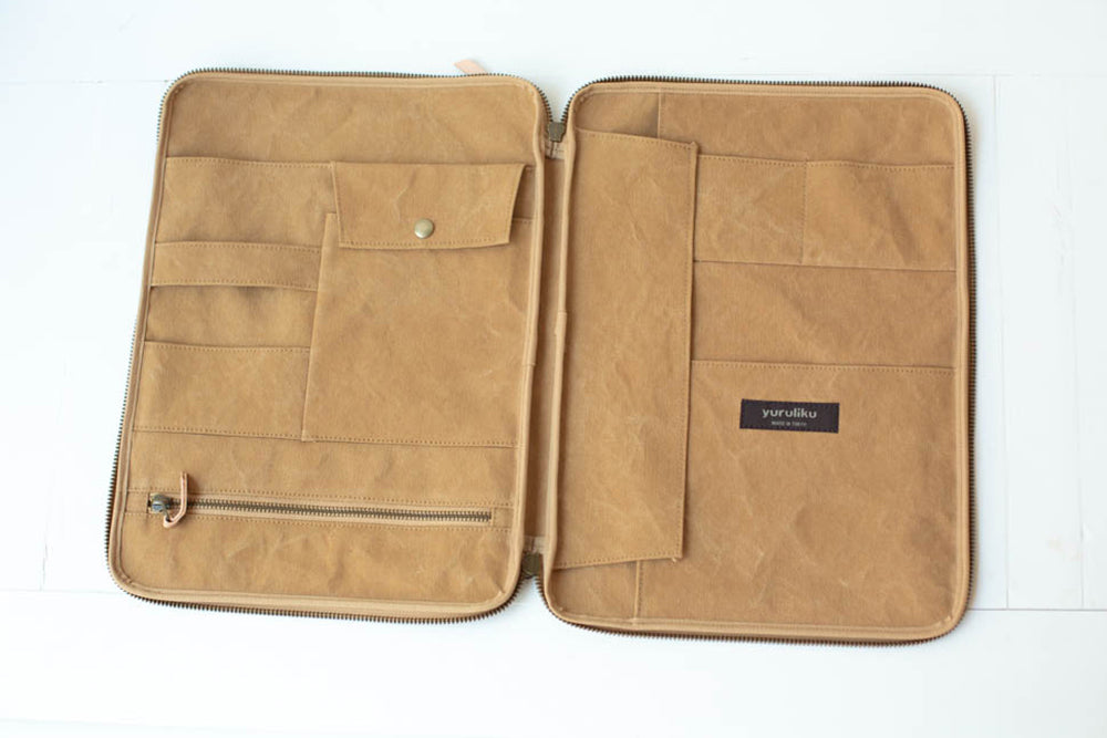 Flat Tool Case A4 - Beige